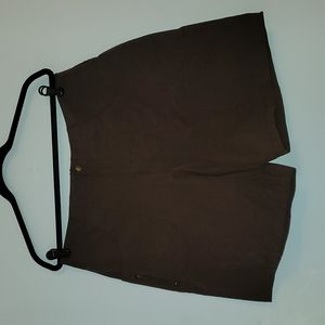 Women's Title nine shorts Brown 16